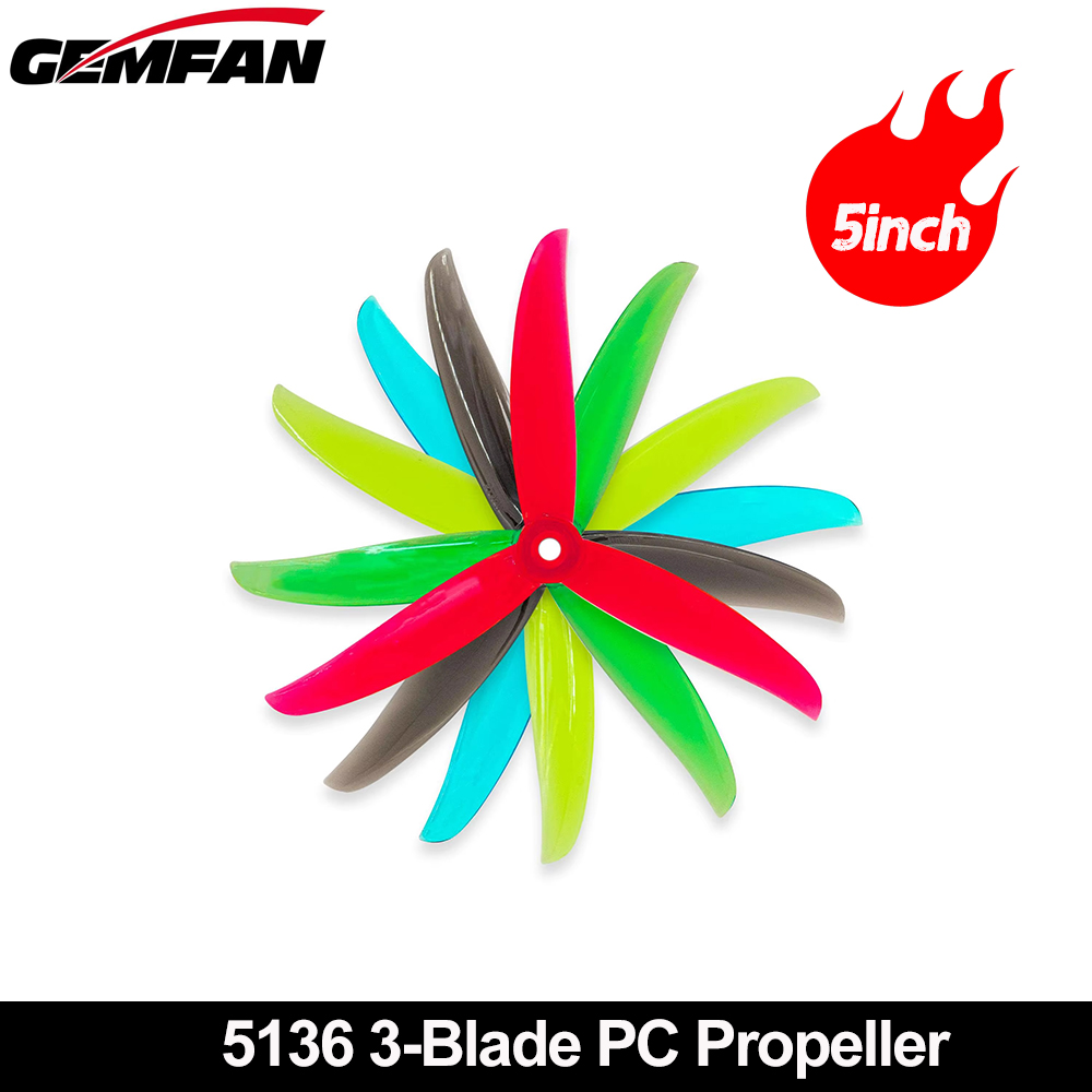 Drone Racing Propeller - Gemfan VANOVER 5136 Elica PC a