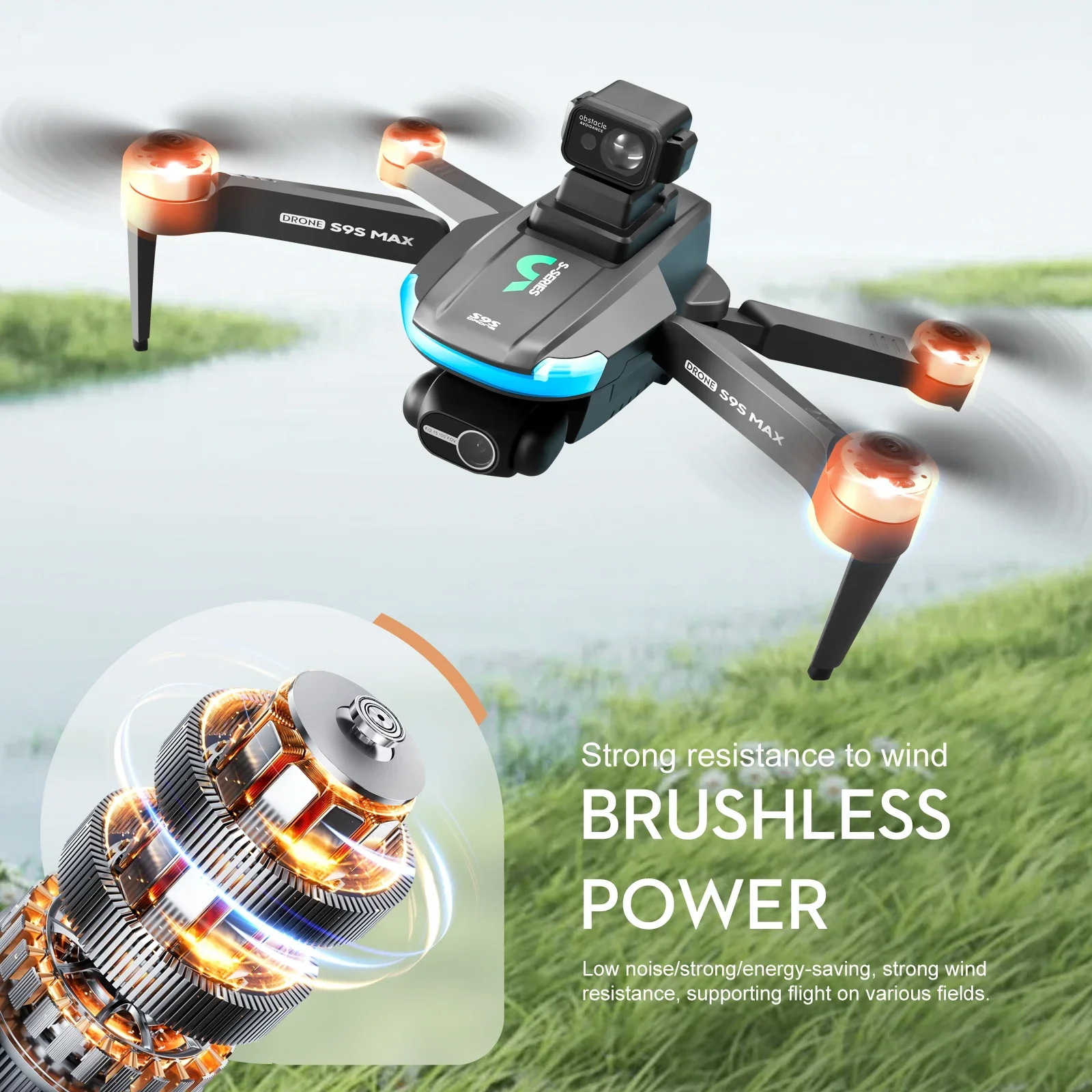 NUOVO S9S MAX MINI Drone 4K 2  - Drone Racing Camera recensione e prezzo