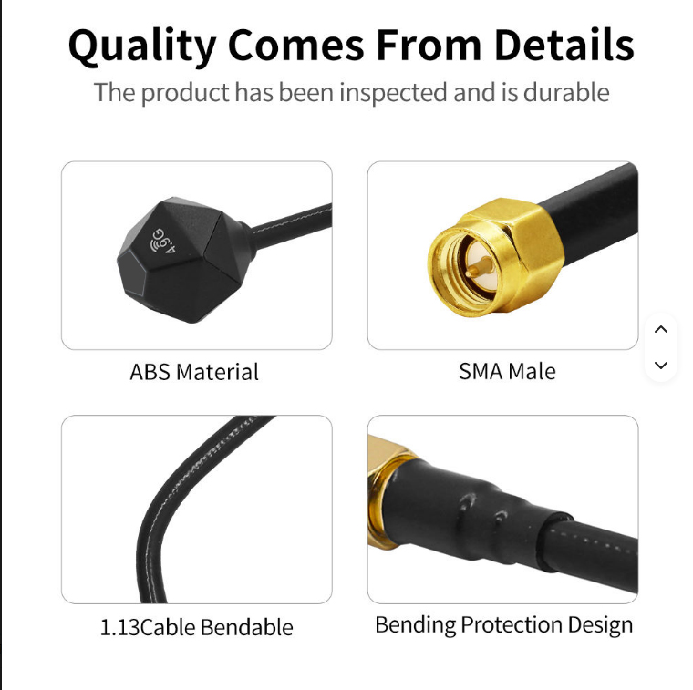 Antenna 5.8GHz 3.5dBi LHCP RP  - Drone Racing Antenna recensione e prezzo